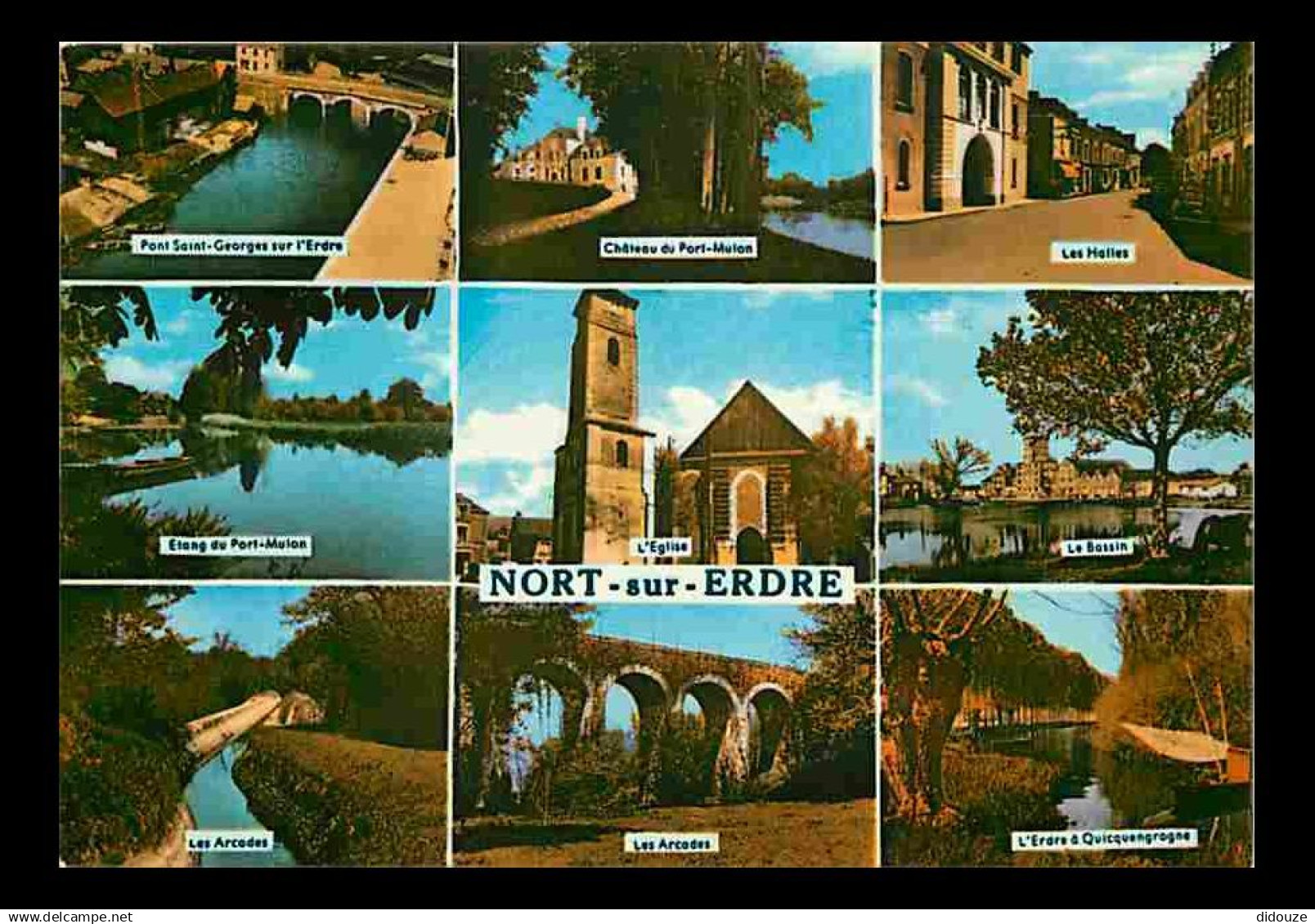 44 - Nort sur Erdre - Multivues - CPM - Voir Scans Recto-Verso