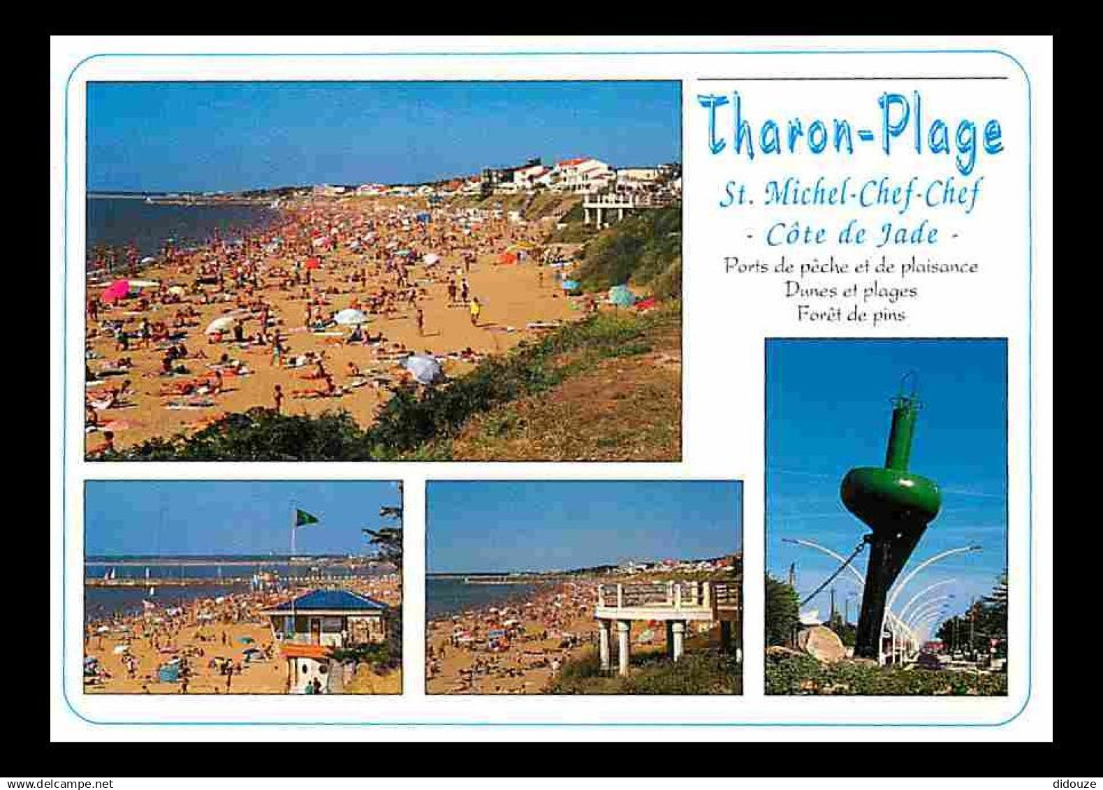 44 - Tharon Plage Saint Michel Chef Chef - Multivues - Plage - CPM - Voir Scans Recto-Verso