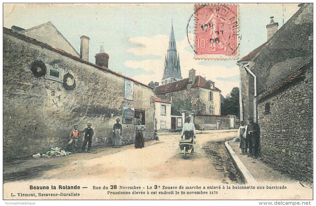 45 - BEAUNE la ROLANDE