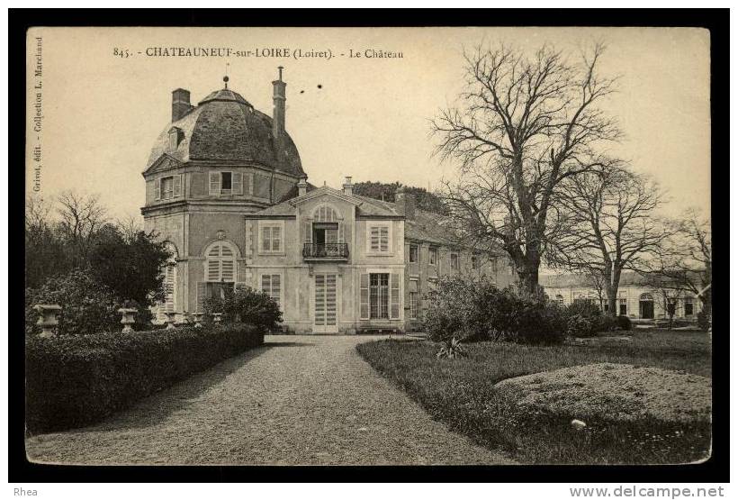 45 Châteauneuf-sur-Loire chateau D45D K45082K C45082C RH064901