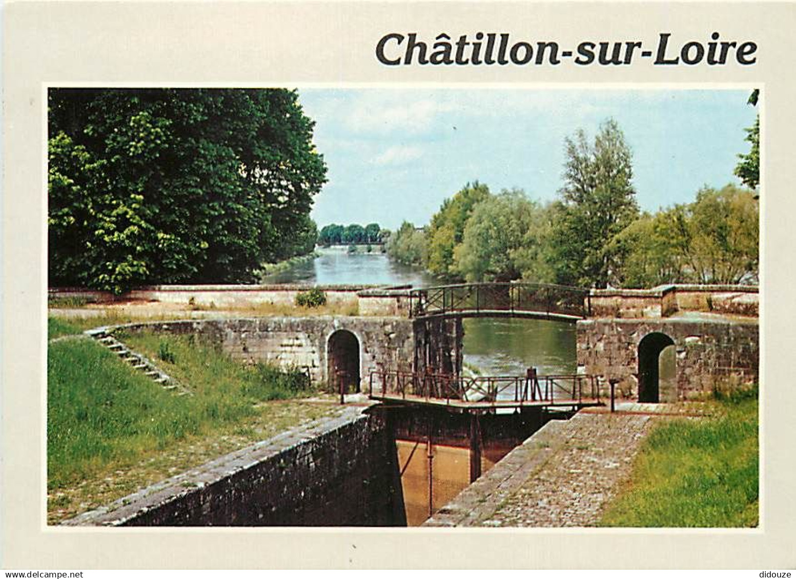 45 - Chatillon sur Loire - L'écluse de Mantelot - CPM - Voir Scans Recto-Verso