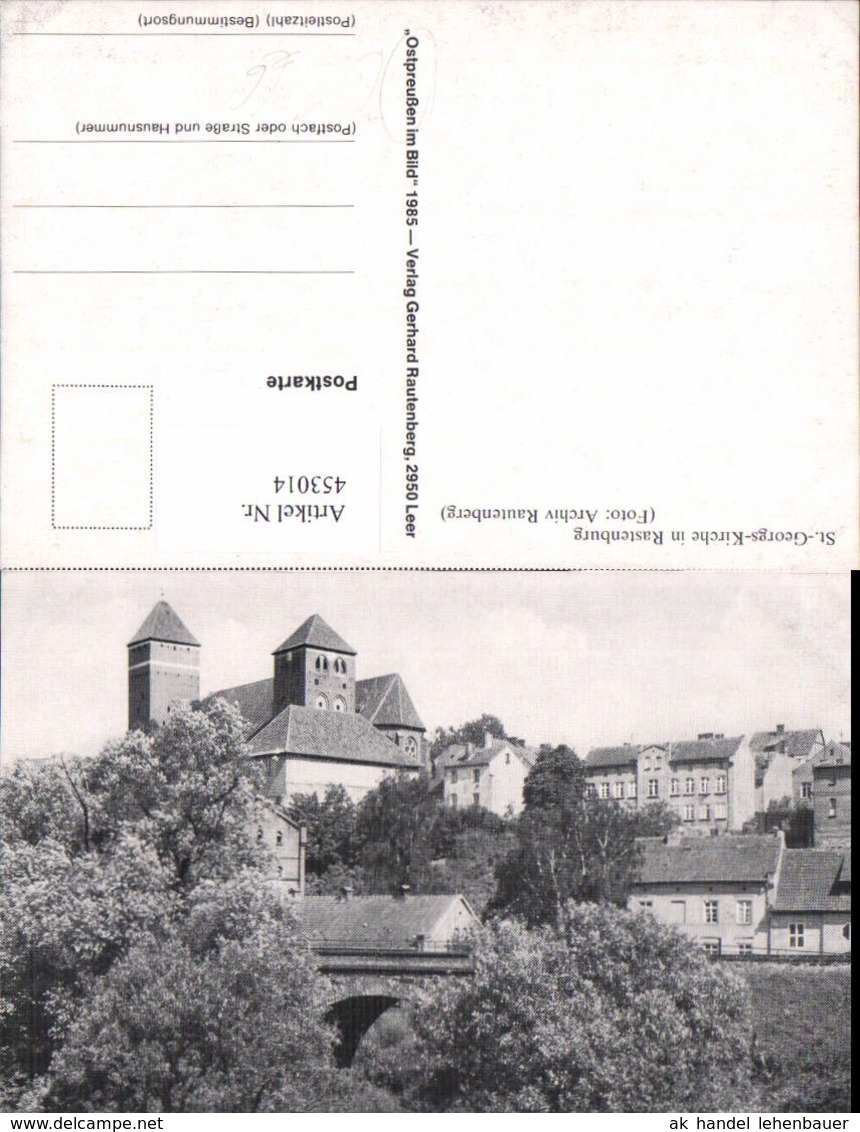 453014,Ostpreu&szlig;en St Georgs-Kirche in Rastenburg