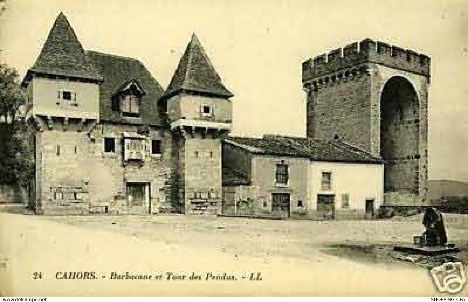 46 - Cahors - Barbacane et tour des pendus