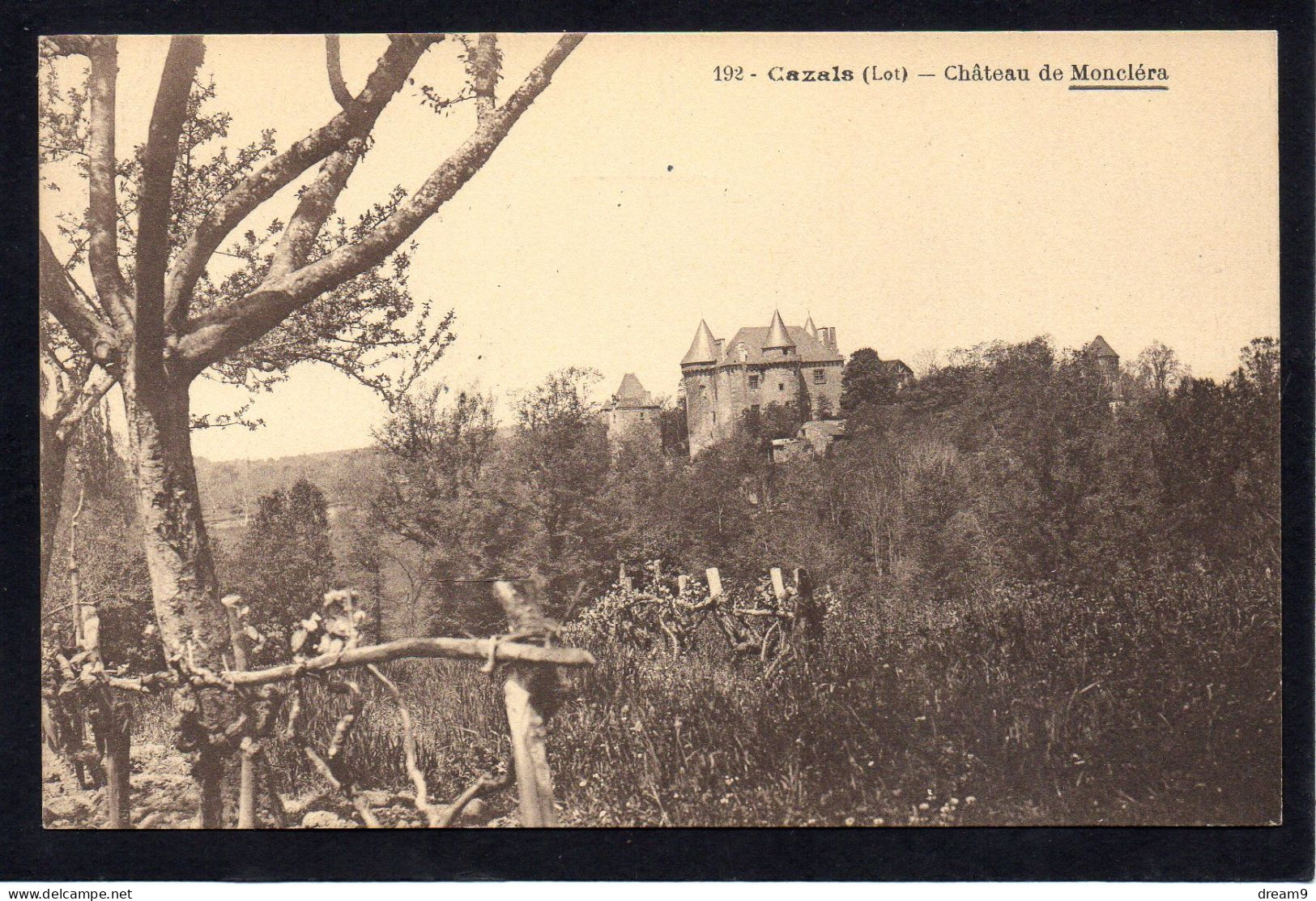 46 CAZALS - Chateau de Moncléra