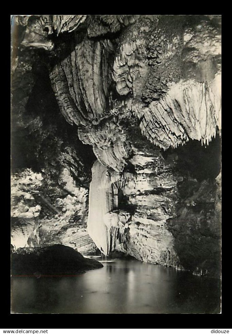 46 - Padirac - Gouffre de Padirac - Le Lac de la pluie - Spéléologie - Carte dentelée - CPSM grand format - Voir Scans R