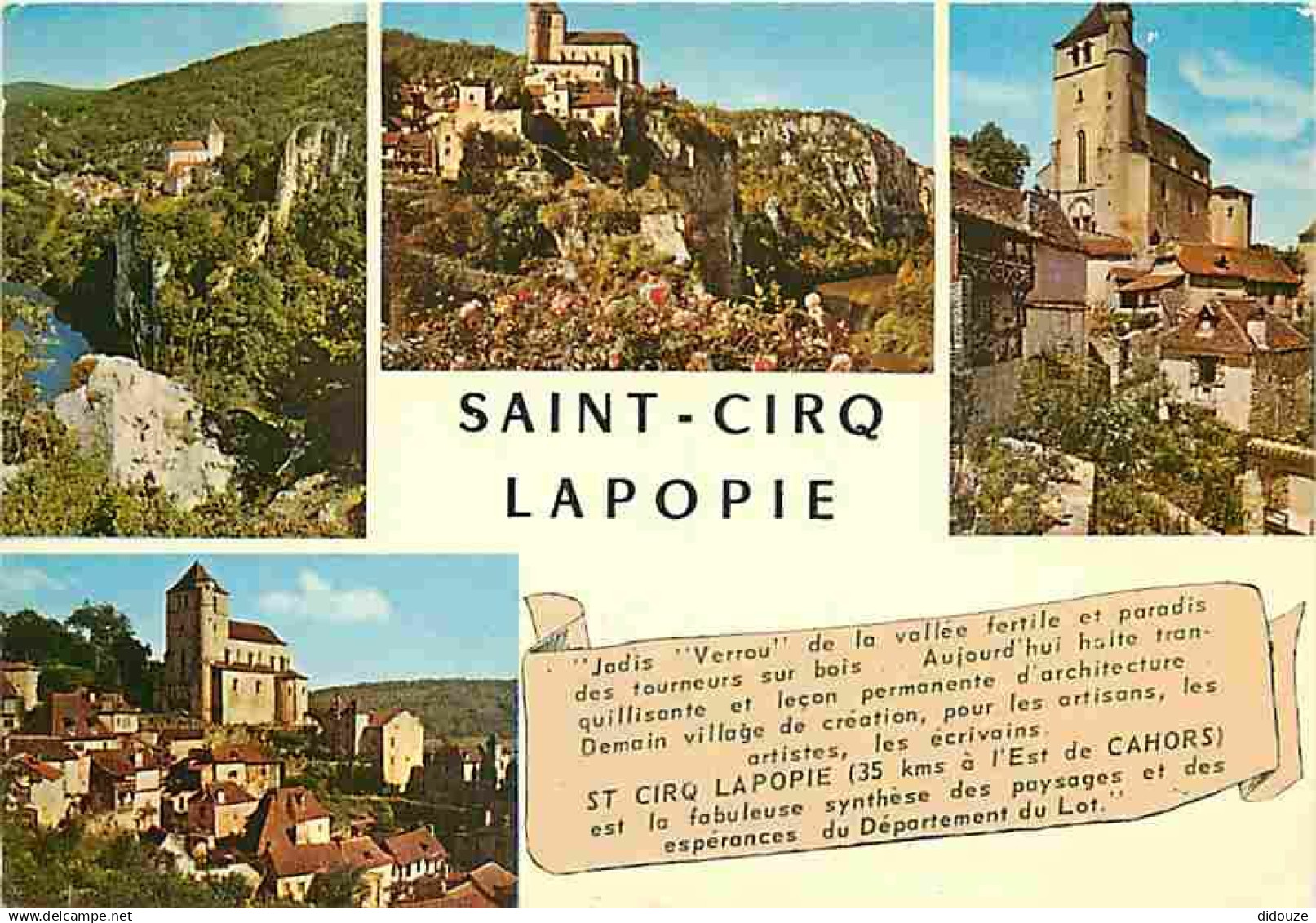 46 - Saint Cirq Lapopie - Multivues - CPM - Voir Scans Recto-Verso