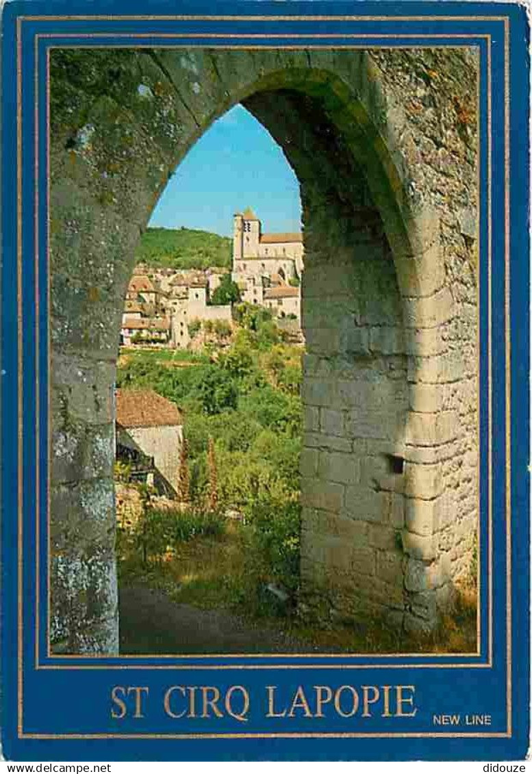 46 - Saint Cirq Lapopie - Vue de la Porte de Pelissaria - Porte de Rocamadour - CPM - Voir Scans Recto-Verso