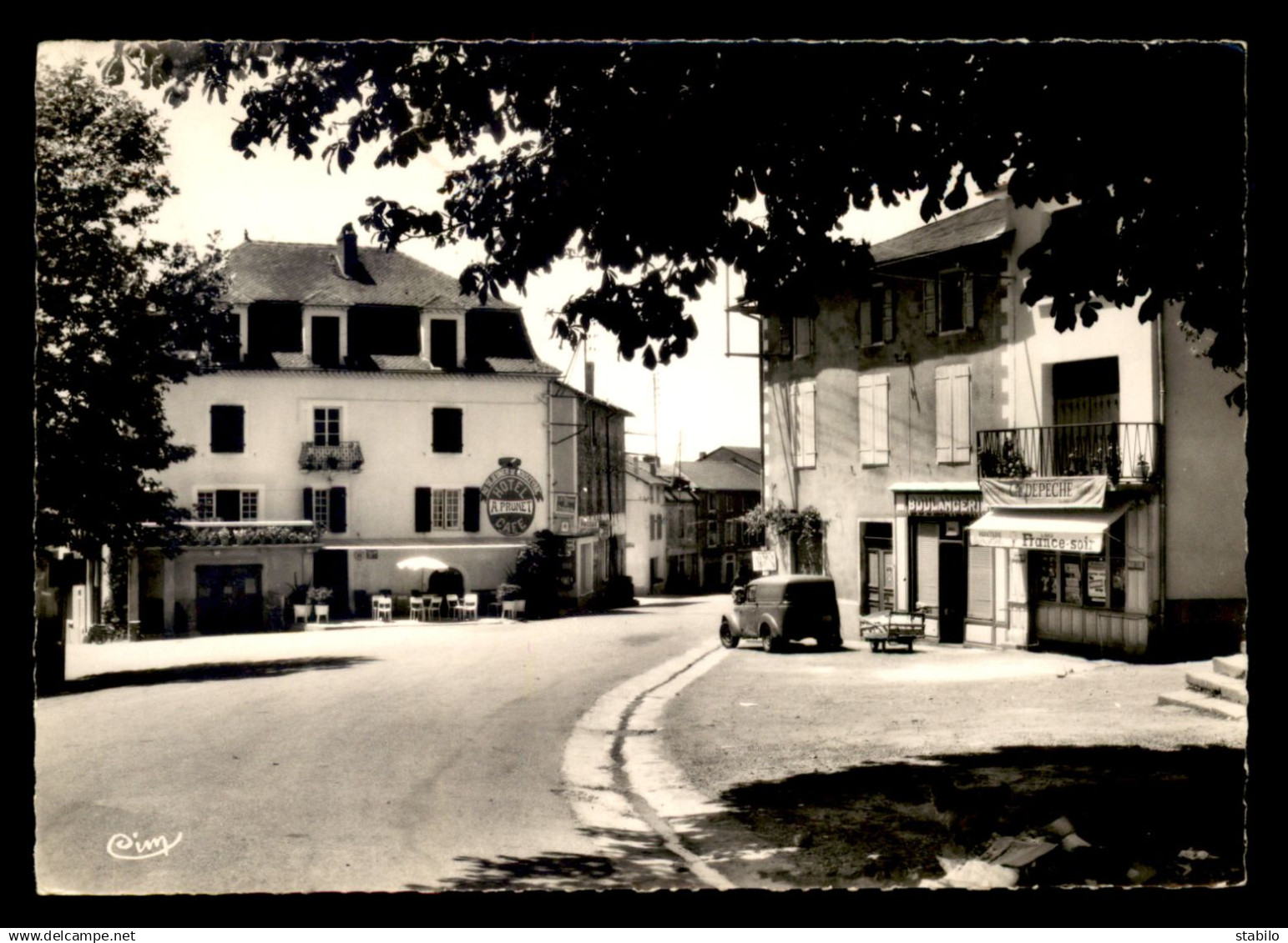 46 - SOUSCEYRAC - L'HOTEL DU DEJEUNER DE SOUSCEYRAC  - PROPRIETAIRE A. PRUNET