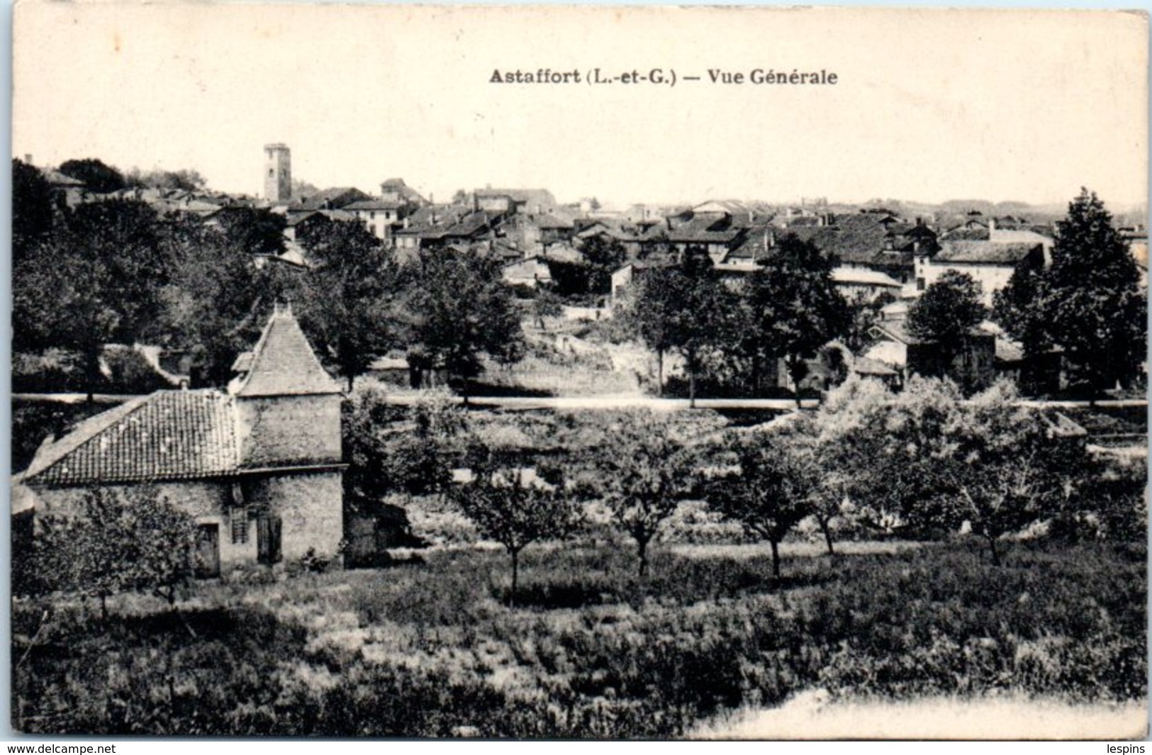 47 - ASTAFFORT -- Vue Générale