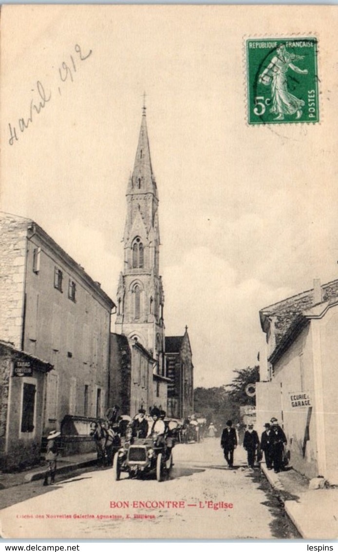 47 - BON ENCONTRE -- L'Eglise