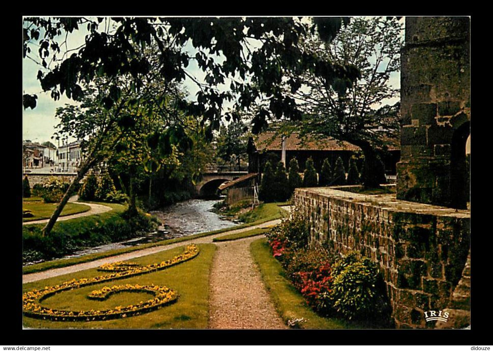 47 - Casteljaloux - Le jardin public - Flamme Postale de Casteljaloux - CPM - Voir Scans Recto-Verso