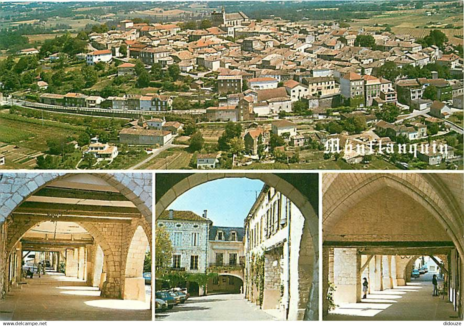 47 - Monflanquin - Multivues - CPM - Voir Scans Recto-Verso