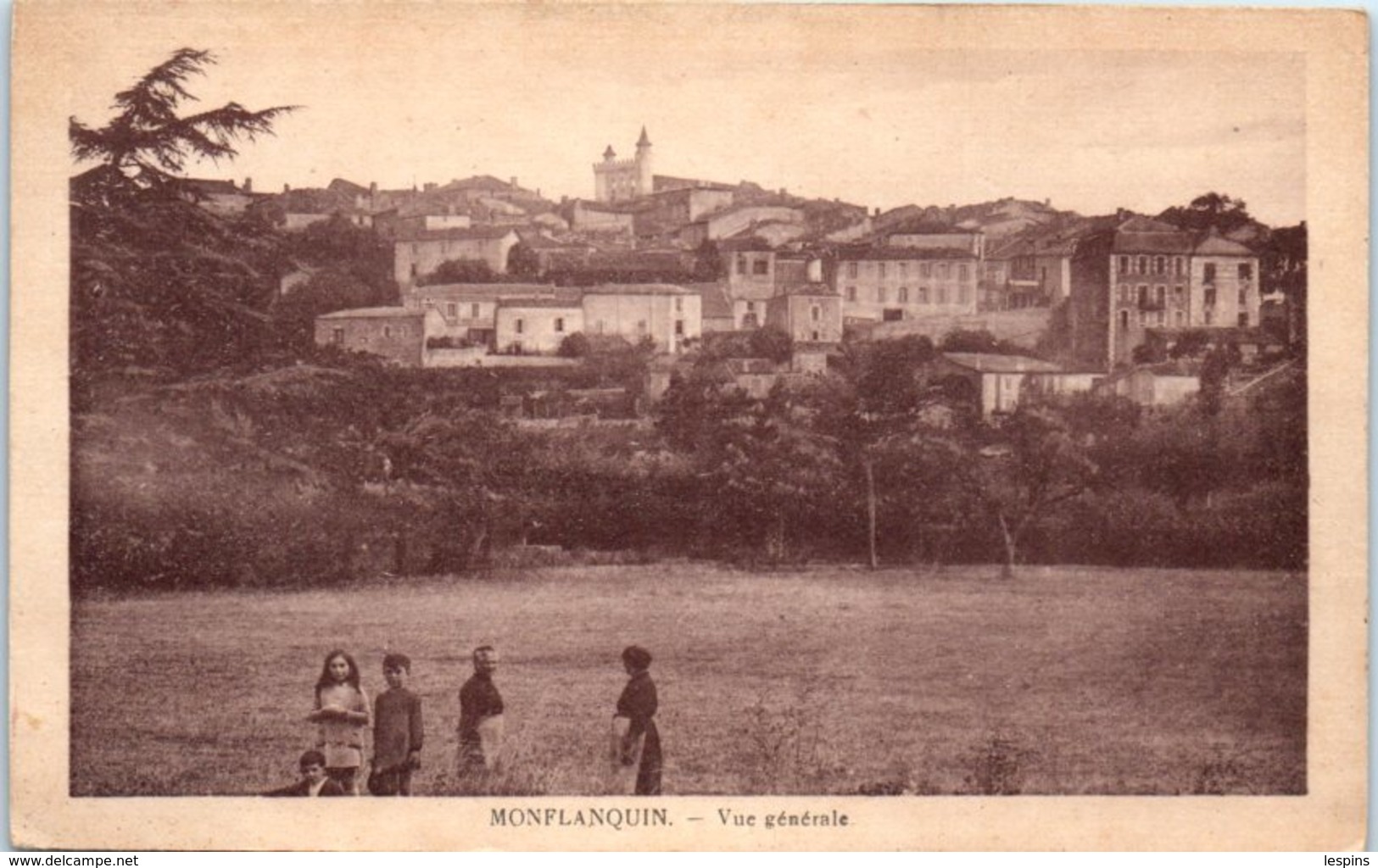 47 - MONFLANQUIN -- Vue générale