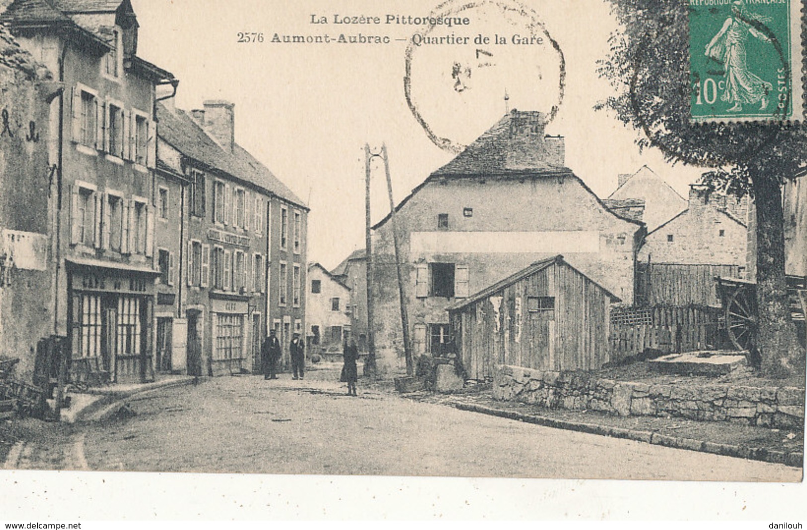 48 // AUMONT AUBRAC   quartier de la gare  2576