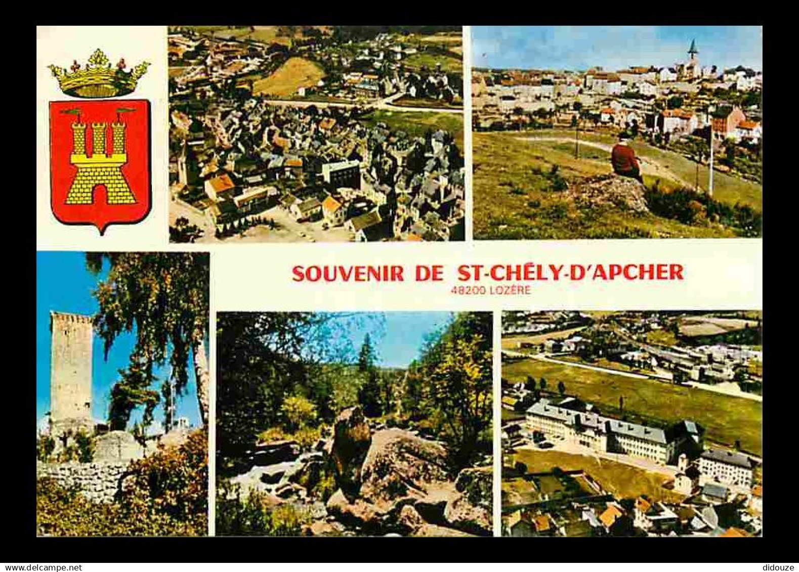 48 - Saint Chély d'Apcher - Multivues - Blasons - CPM - Voir Scans Recto-Verso