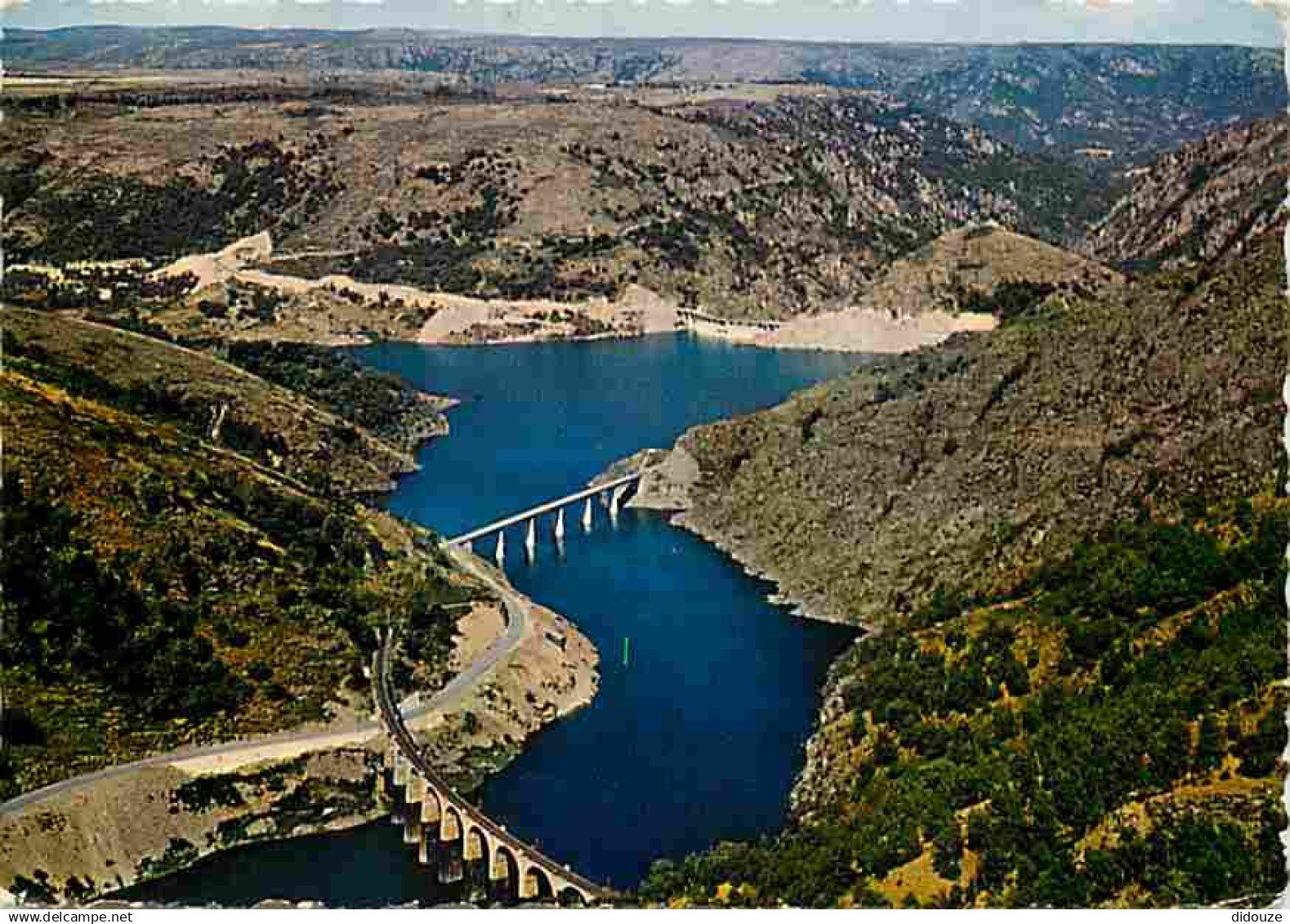 48 - Villefort - Aménagement du Chaassezac - Lac et Barrage de Bayard - Vue aérienne - CPM - Voir Scans Recto-Verso