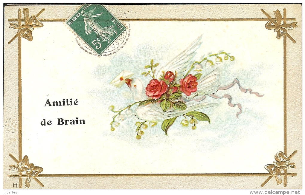 49 - BRAIN-sur-ALLONNES - Amitié de Brain - SUPERBE !