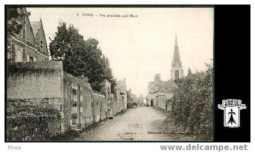 49 Epiré Saint-Georges-sur-Loire - 5 EPIRE - Vue générale côté Nord -  cpa Rhea D49D  K49283K  C49283C