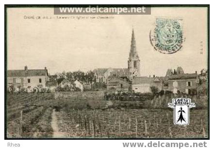 49 Epiré Saint-Georges-sur-Loire - EPIRE (M-et-L) - La nouvelle église et vue d'ensemble - cpa