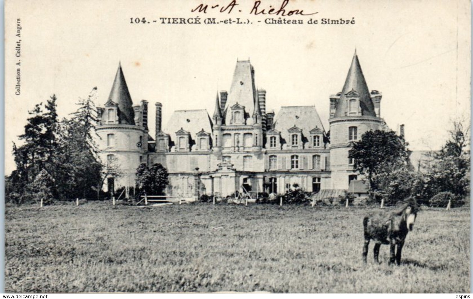 49 - TIERCE -- Château Simbré