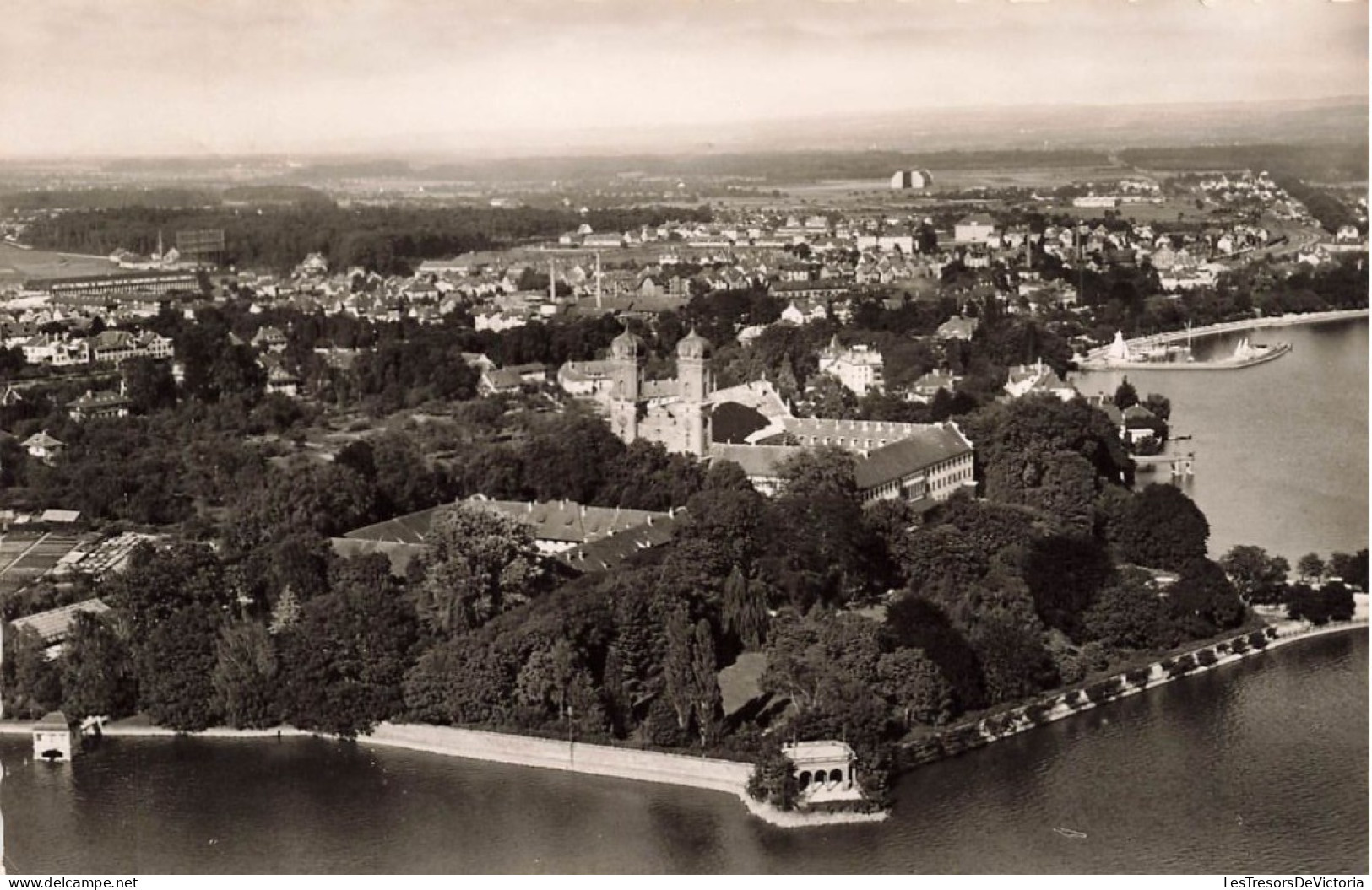 [-5%] ALLEMAGNE - Friedrichshafen - Lac de Constance - Carte Postale Ancienne