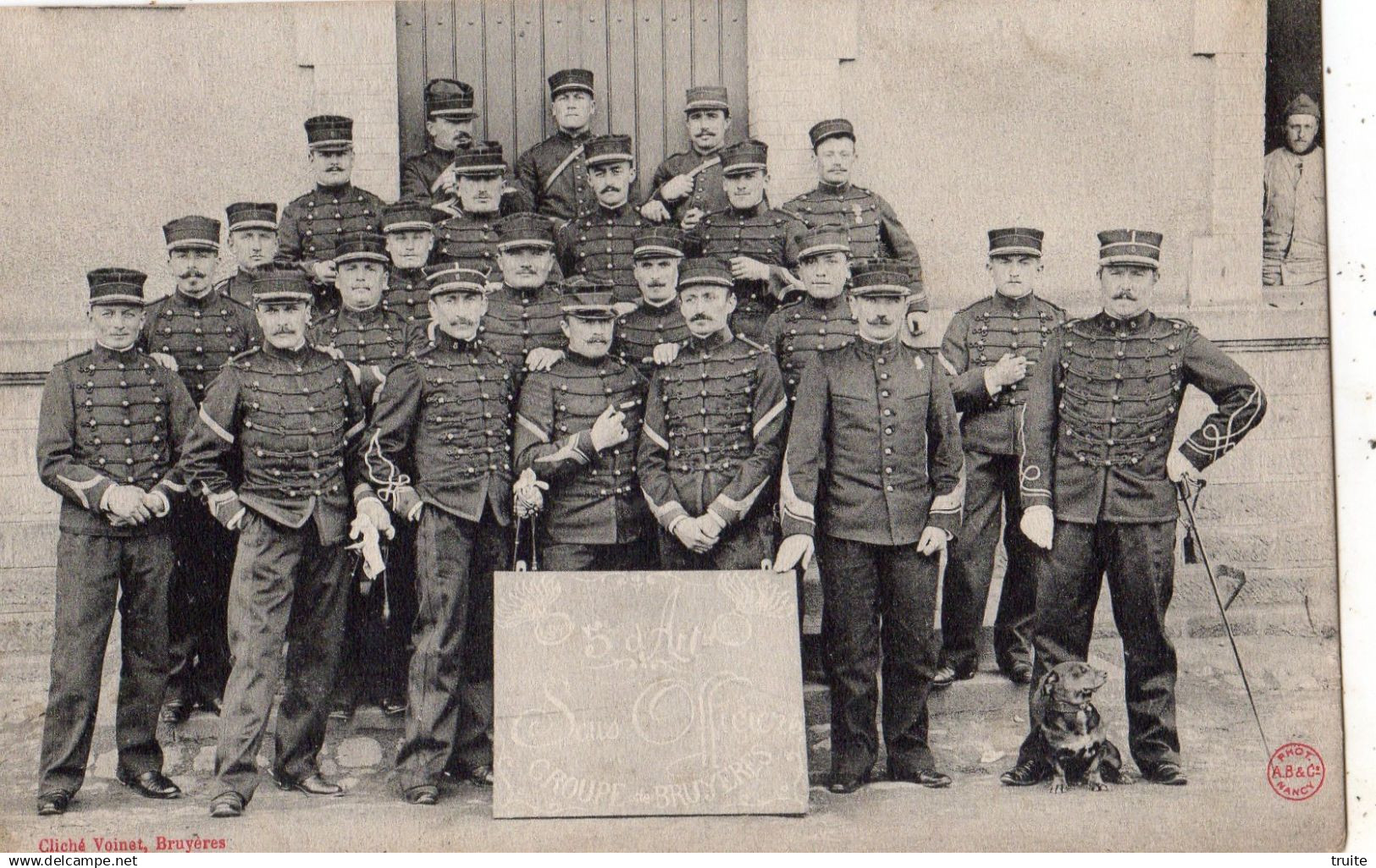 5 EME D'ARTILLERIE SOUS-OFFICIERS GROUPE DE BRUYERES