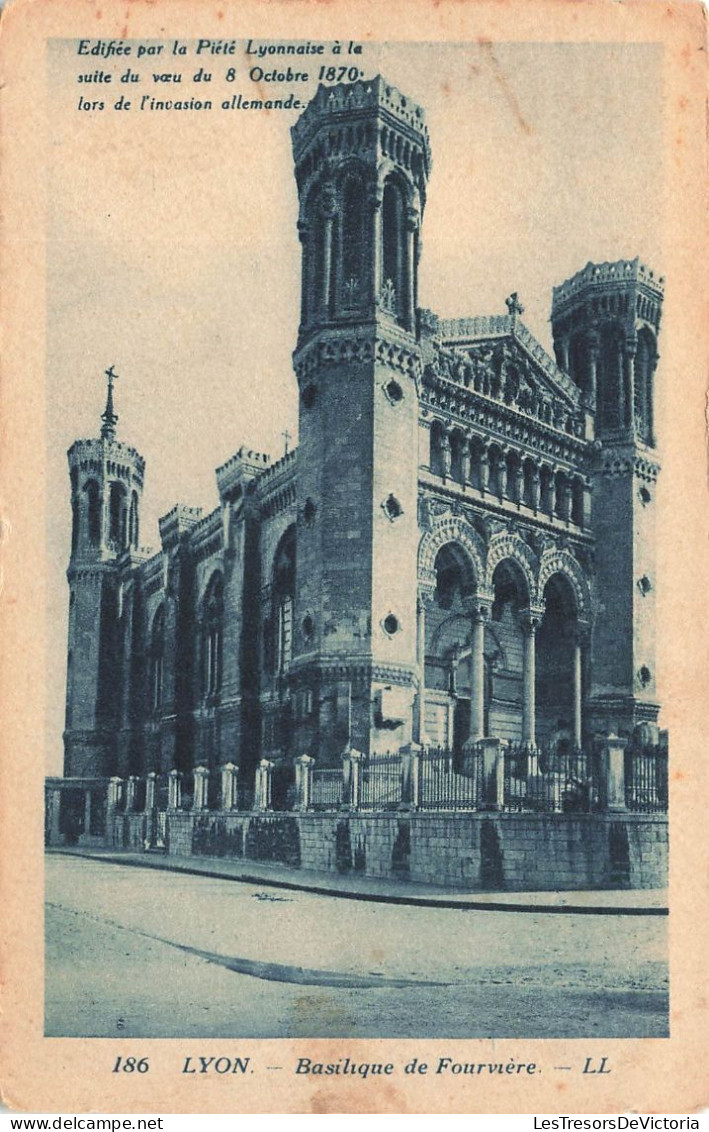 [-5%] FRANCE - Lyon - Basilique de Fourvière - LL - Carte postale Ancienne