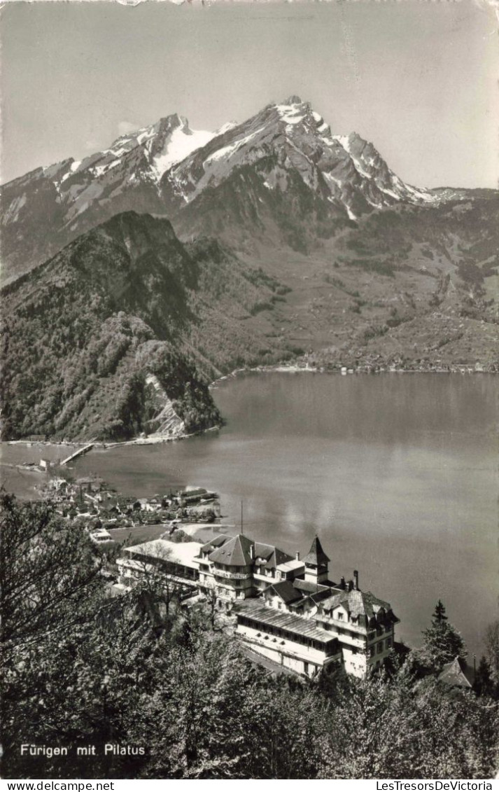 [-5%] SUISSE - NW Nidwald - Fûrigen mit Pilatus - Carte Postale