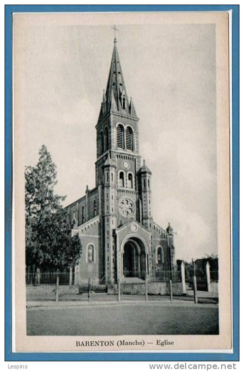 50 - BARENTON -- Eglise