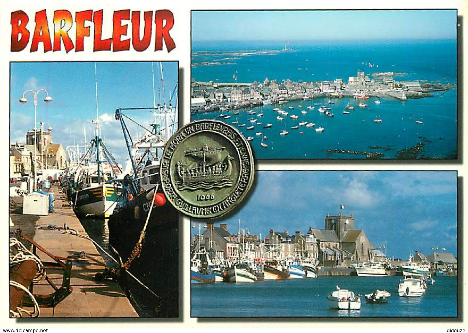 50 - Barfleur - Multivues - CPM - Voir Scans Recto-Verso