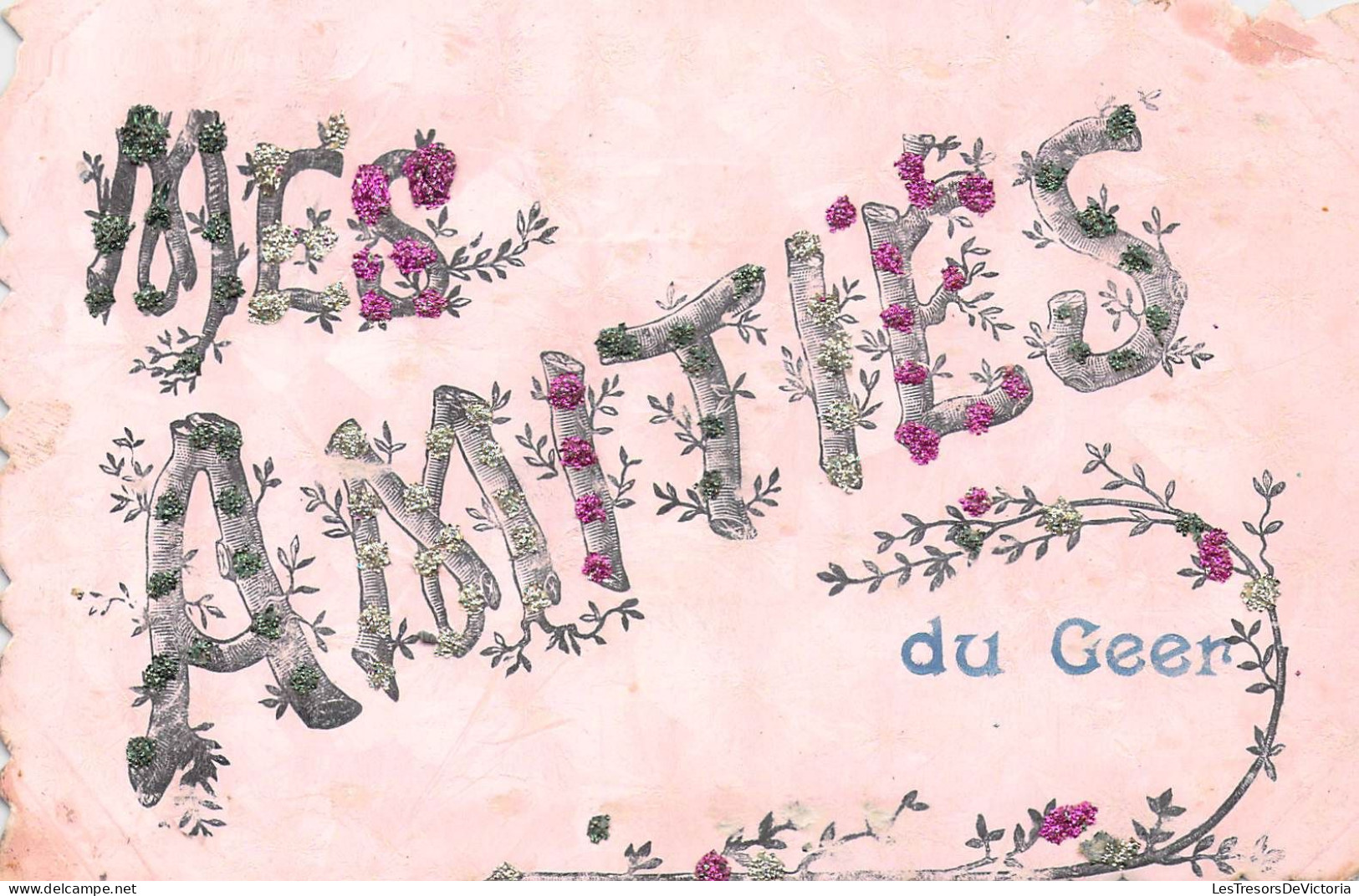 [-50%] BELGIQUE - Geer - Mes Amitiés du Geer - Carte postale ancienne