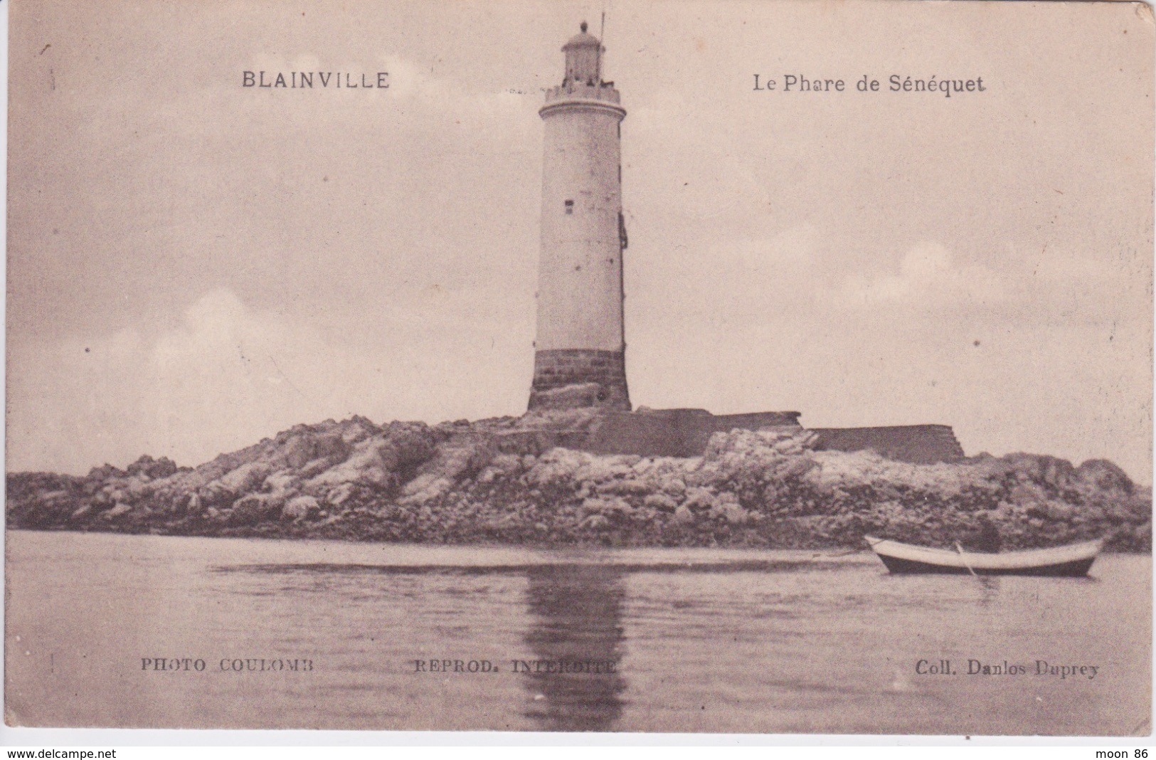 50 - BLAINVILLE SUR MER - LE PHARE DE SÉNÉQUET