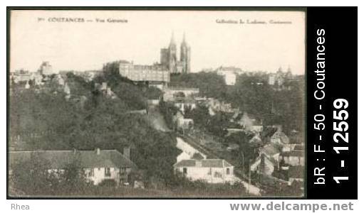 50 Coutances - 3bis COUTANCES - Vue Générale - cpa -  /  D50D  K50147K  C50147C