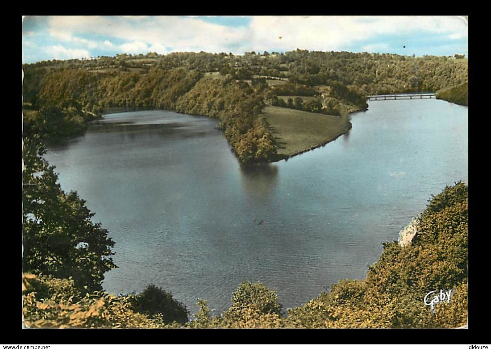 50 - Saint Hilaire du Harcouet - Pont des Biards et la Sélune - Mention Photographie véritable - Carte dentelée - CPSM g