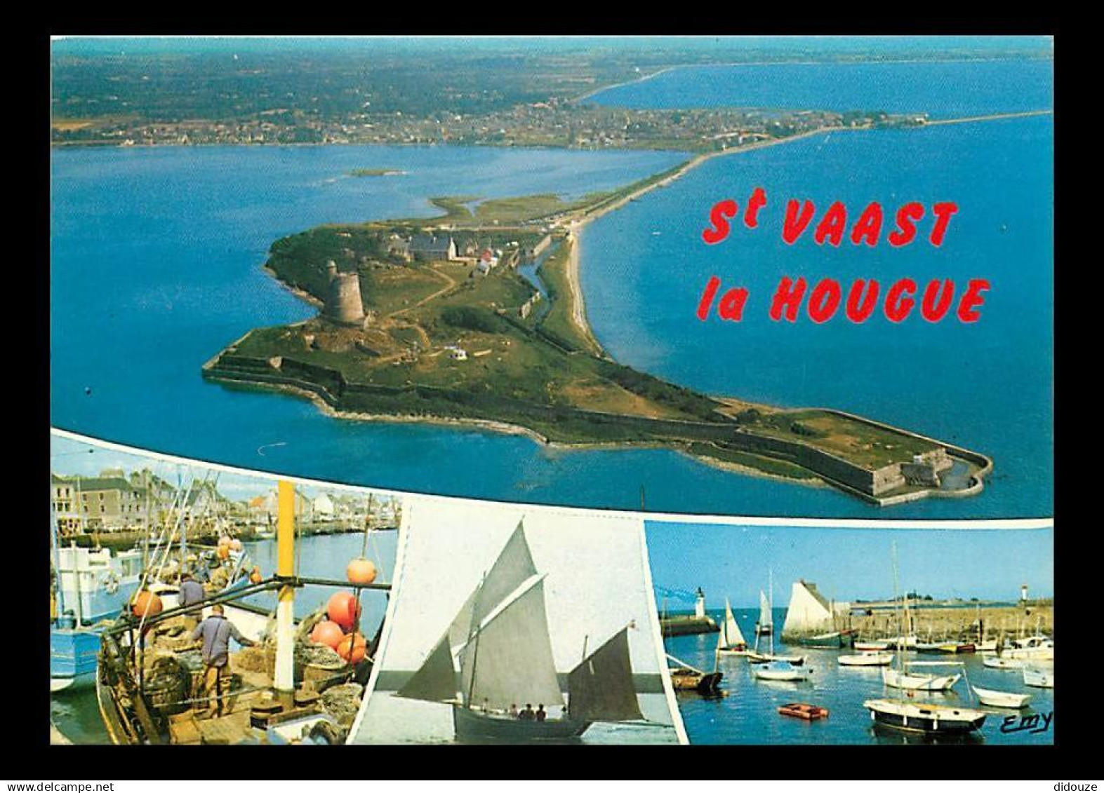 50 - Saint Vaast la Hougue - Multivues - CPM - Voir Scans Recto-Verso