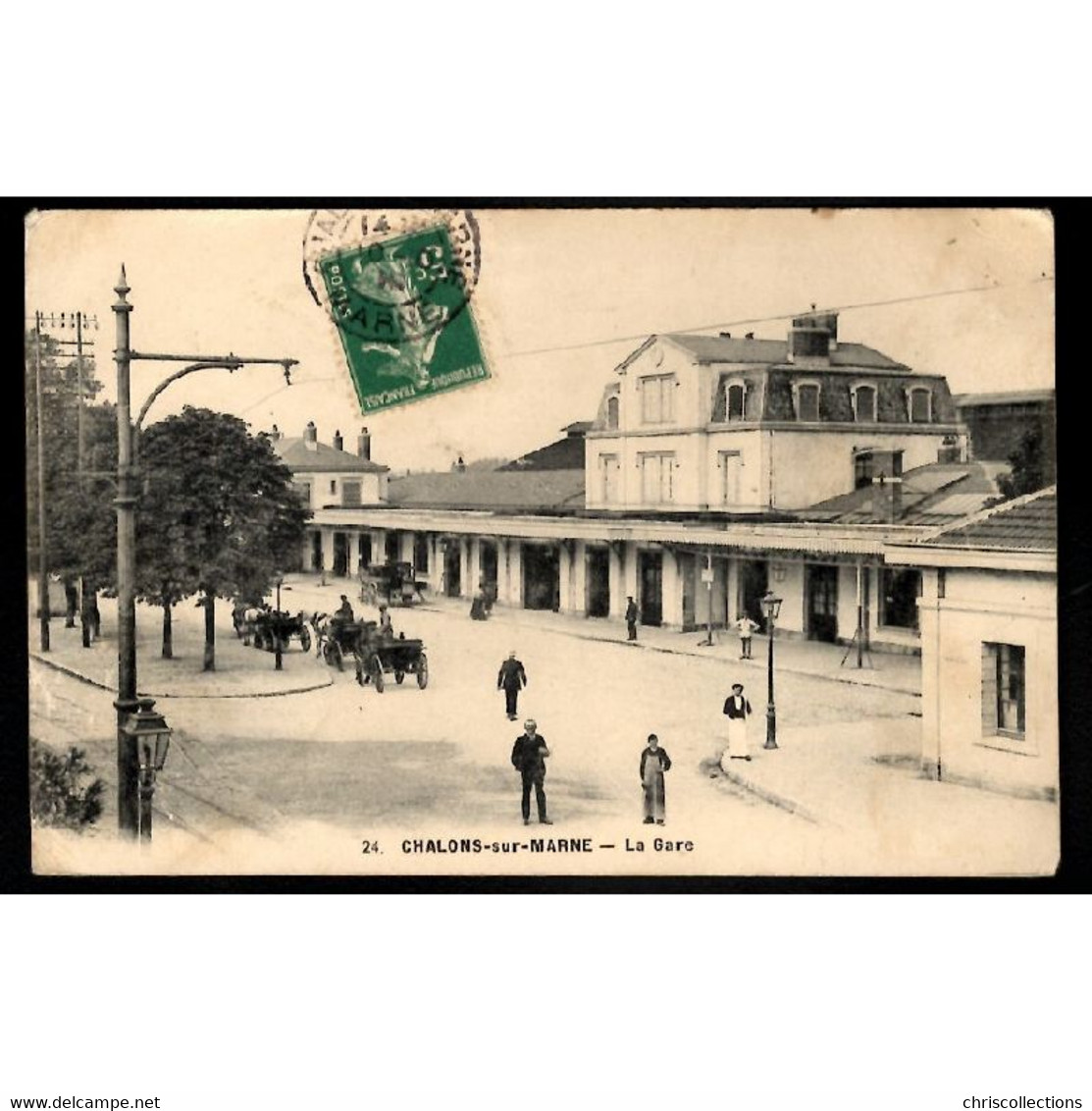 51 - CHALONS SUR MARNE - La Gare