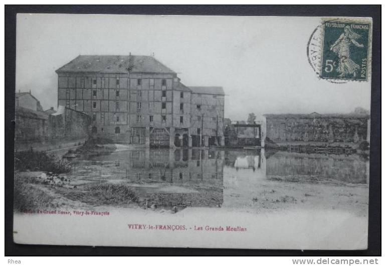 51 Vitry-le-François moulin a eau    D51D  K51649K  C51649C RH041973