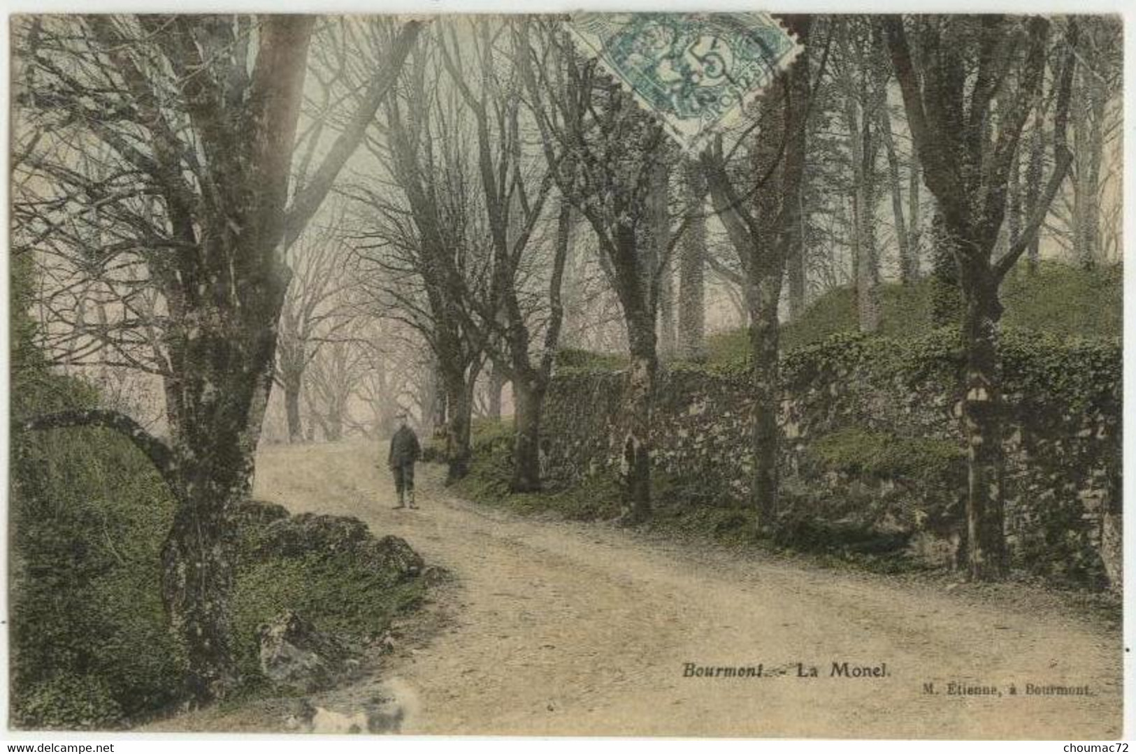 (52) 007, Bourmont, Etienne, La Monel, voyagée en 1906, TB