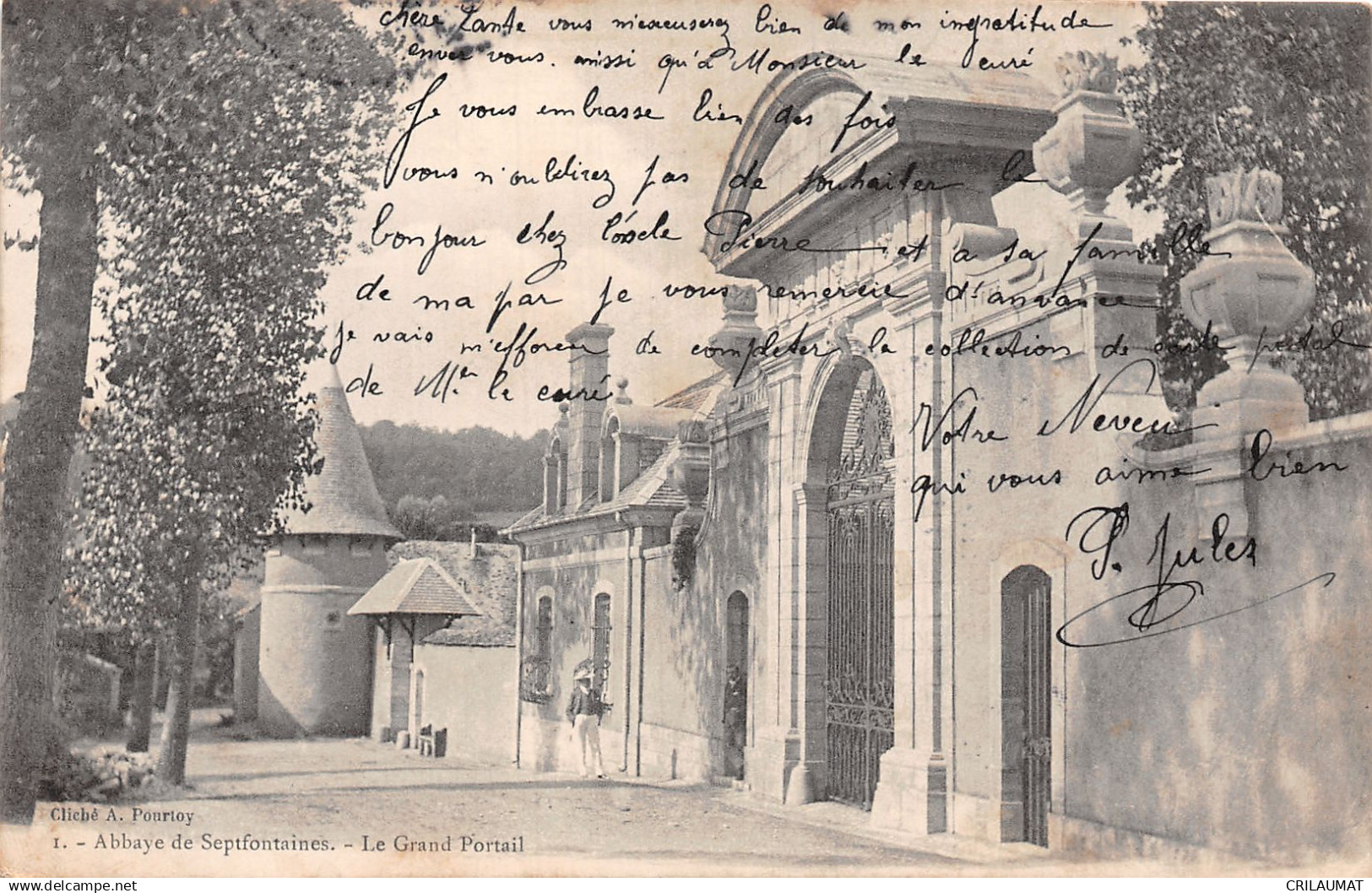 52-ANDELOT BLANCHEVILLE ABBAYE DE SEPTFONTAINE-N°T2927-A/0273