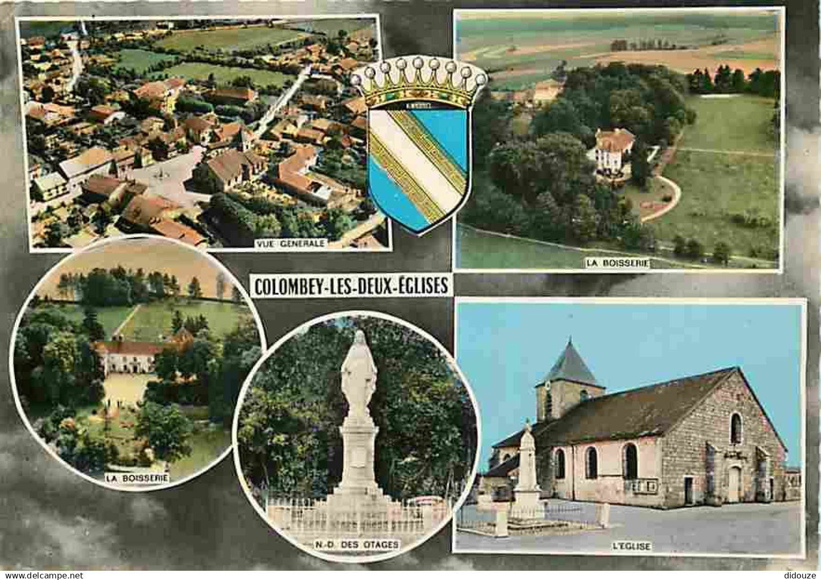 52 - Colombey les Deux Eglises - Multivues - Blasons - Carte Neuve - CPM - Voir Scans Recto-Verso