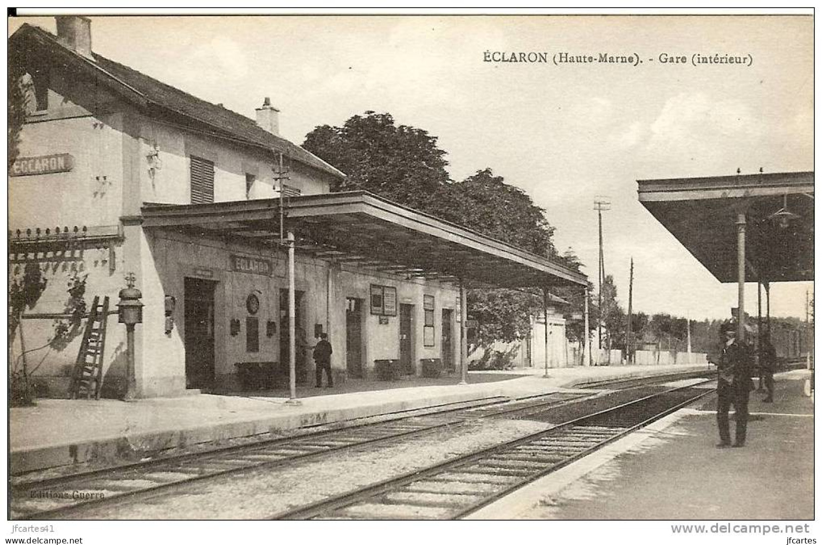 52 - ECLARON - Gare (intérieur)