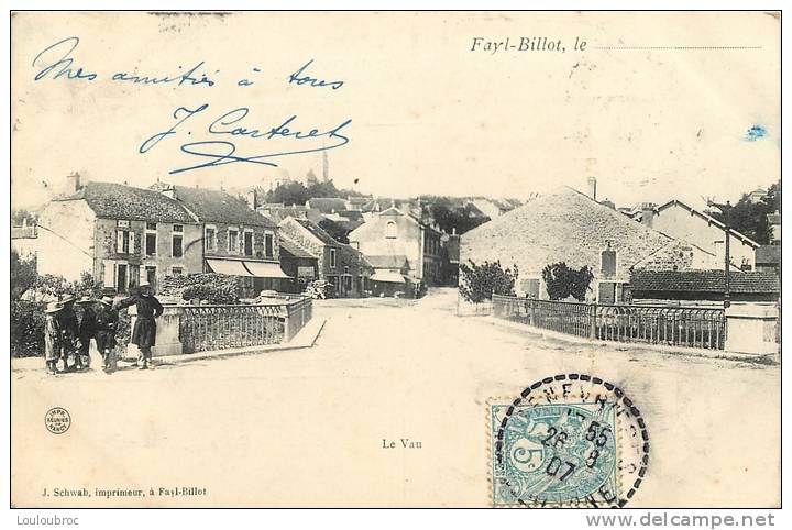 52 FAYL BILLOT LE VAU