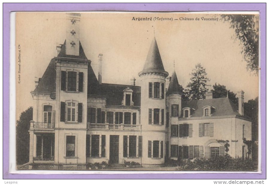 53 - ARGENTRE --  Chateau de Vaucenay