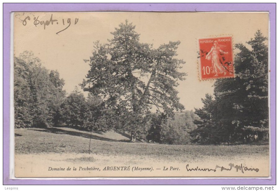 53 - ARGENTRE -- Domaine de la Peschetière