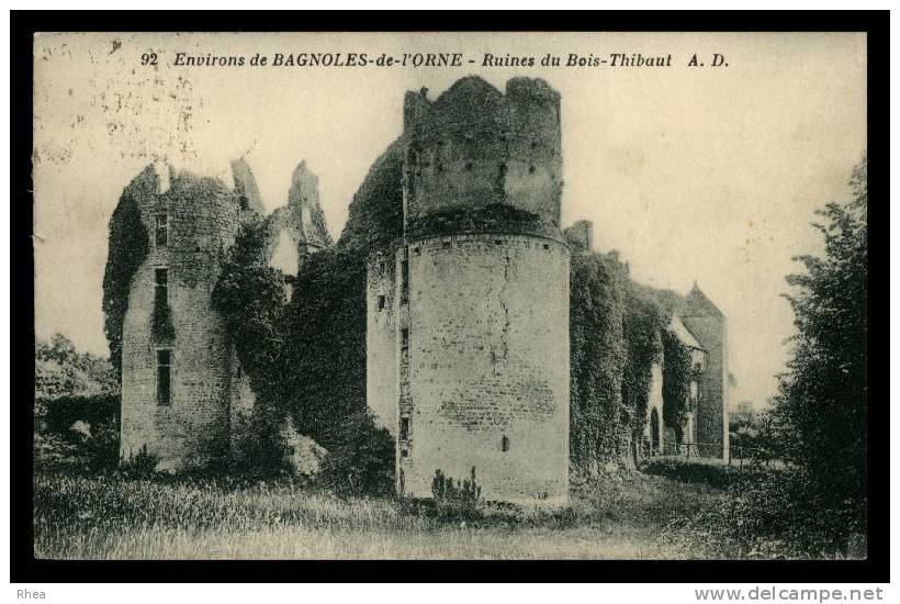 53 Lassay-les-Châteaux chateau ruine D53D K53127K C53127C RH076899