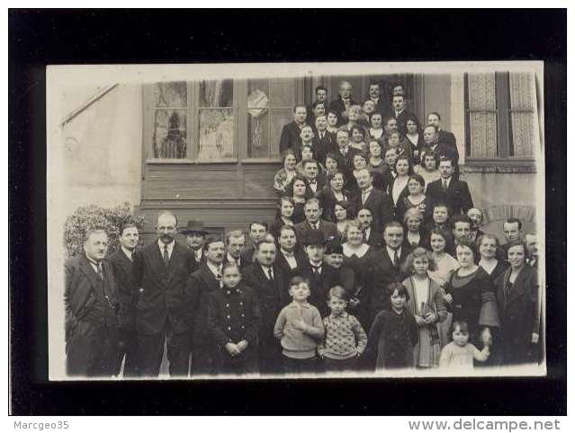 53 laval carte photo banquet des forains laval le 20 février 1938  localisée par le lot précédent