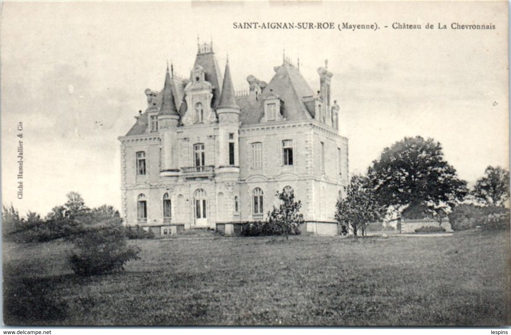 53 - SAINT AIGNAN sur RÖE -- Château  de la Chevronnais