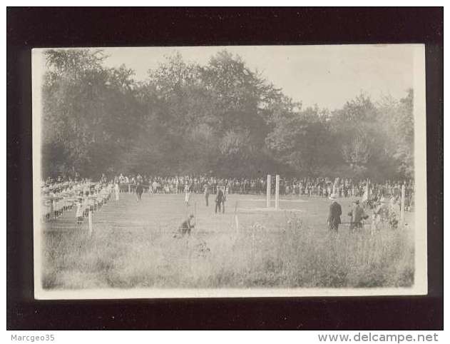 54 jarny carte photo fête de la jeunesse  sport équipe de gymnastique ? localisée au dos