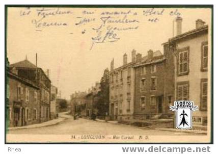 54 Longuyon - 34 - LONGUYON - Rue Carnot - sépia