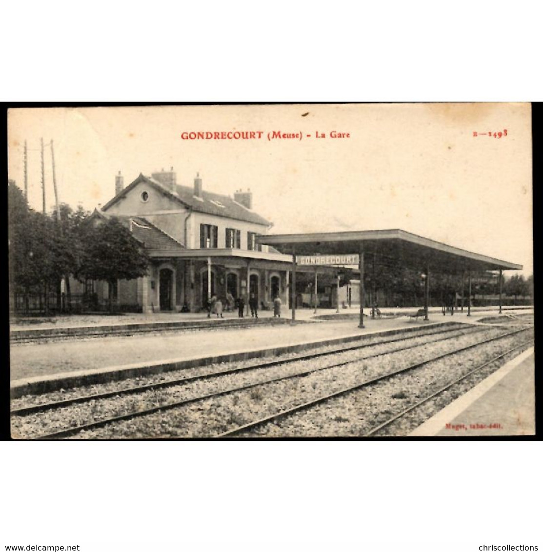 55 - GONDRECOURT (Meuse) - La Gare